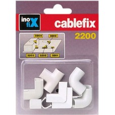 Verbindungsset cablefix für Kanal 5mm weiss