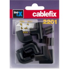 Verbindungsset cablefix für Kanal 7mm schwarz
