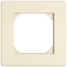 UP-Abdeckrahmen EDIZIO.liv SNAPFIX 1x1 96x96mm crema