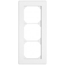 UP-Abdeckrahmen EDIZIO.liv SNAPFIX 3x1/1x3 96x216mm weiss