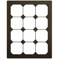 UP-Abdeckrahmen EDIZIO.liv SNAPFIX 4×3/3×4 216×276mm braun