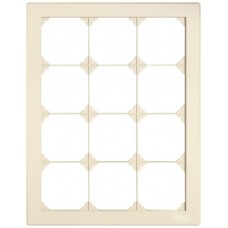 UP-Abdeckrahmen EDIZIO.liv SNAPFIX 4x3/3x4 216x276mm crema