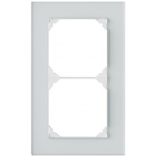 Abdeckrahmen EDIZIO.liv prestige Horizontale oder vertikale Montage spiegel satin 154 x 94 mm