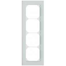 Abdeckrahmen EDIZIO.liv prestige Horizontale oder vertikale Montage spiegel satin 274 x 94 mm