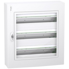 AP-Kleinverteiler Schneider Electric PrismaSeT XS mit Tür transparent 3×24TE 550×600×168mm
