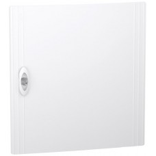 Tür SE PrismaSeT XS für 2×18TE voll Kunststoff weiss 426×450×20mm