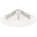 Deckenrosette MH Federbügel steckbar Ø98x3mm weiss