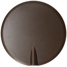 Deckenrosette MH Federbügel+Einführung steckbar Ø98x9mm braun