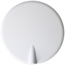 Deckenrosette MH Federbügel+Einführung steckbar Ø98x9mm weiss