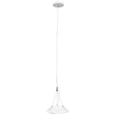 Seilabhängung DOTLUX GALAXO Stahl 1500mm Deckenrosette für Ø300/Ø400 weiss