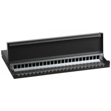 AP-Sammelpunktgehäuse Heiniger 24×KS RJ45 490×265×43mm schwarz