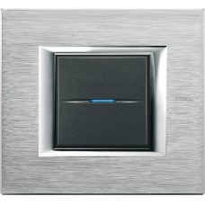 Abdeckrahmen Legrand Axolute Gr.I alu