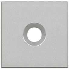 EB-Anschlussdose Legrand Axolute mit Zugentlastung 2 Module aluminium