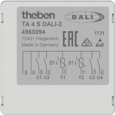 EB-Tasterschnittstelle TA 4 S DALI-2, 4-Kanal + 2×AI