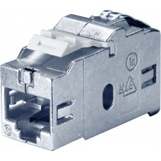 Einsatz MH 2×RJ45/s Kat.6 BTR Buchse RJ45/RJ45 (Keystone)