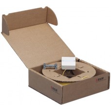 FTTH-Kit Dose 60×60 weiss 2×LC/d Kabel 4×OS2 auf 4×LC-APC 60m