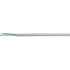 Installationskabel 2×2,5mm² LN FE0 halogenfrei grau Dca  - Preis pro Meter
