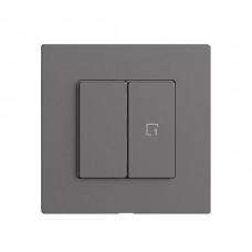 Nebenstelle zu Druckschalter 1K/2T Szene WLAN EDIZIOdue Wiser dunkelgrau F
