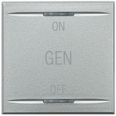 Symbolwippen Legrand Axolute für Tastsensoren ON-OFF-GEN 2 Module aluminium