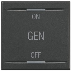 Symbolwippen Legrand Axolute für Tastsensoren ON-OFF-GEN 2 Module anthrazit