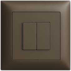 UP-Nebenstelle zu Druckschalter 2K/2T WLAN EDIZIOdue Wiser coffee FMI