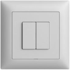 UP-Nebenstelle zu Druckschalter 2K/2T WLAN EDIZIOdue Wiser hellgrau FMI
