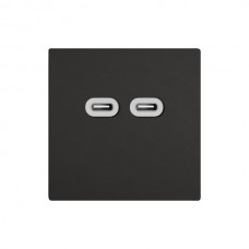 USB-Ladesteckdose EDIZIO.liv SNAPFIX 230VAC 18W 2xUSB Typ C schwarz G A USB-Ladesteckdose EDIZIO.liv SNAPFIX 230VAC 18W 2xUSB Typ C schwarz G A