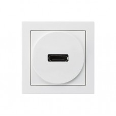 Anschlussdose kallysto A HDMI mit Schraubanschluss weiss Anschlussdose kallysto A HDMI mit Schraubanschluss weiss