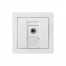 Anschlussdose kallysto A Jack Connector 3.5mm weiss Anschlussdose kallysto A Jack Connector 3.5mm weiss