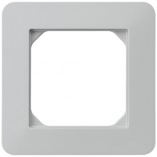 Abdeckrahmen kallysto.trend 1×1 hellgrau 94×94mm