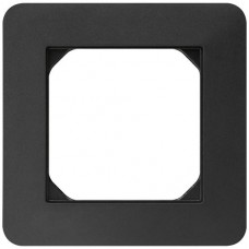 Abdeckrahmen kallysto.trend 1×1 schwarz 94×94mm