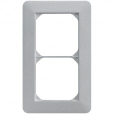 Abdeckrahmen 2x1/1x2 Arktis kallysto.trend 154x94mm