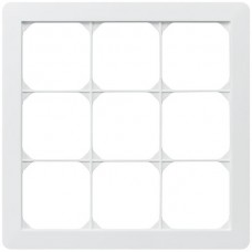 Abdeckrahmen 3x3 weiss kallysto.trend 214x214mm