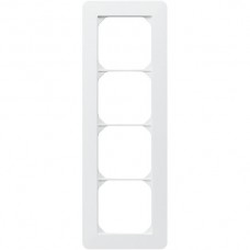 Abdeckrahmen kallysto.trend 4×1 weiss 94×274mm