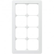 Abdeckrahmen kallysto.trend 4×2 weiss 154×274mm