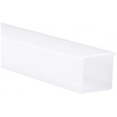 Abdeckung Typ T DOTLUX für Alu-Profil opal 19×15×2000mm