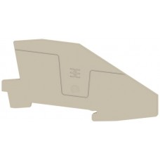 Abschlussplatte Weidmüller AEP ITB 2.5 102,9×2mm beige