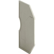 Abschlusswand Hager für KXA02LH, KXA04LH L-Klemmen 2.5-4mm² grau