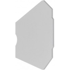 Abschlusswand Hager für KXA04VB KXA04LX grau