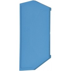 Abschlusswand Hager für KXA06NH N-Klemmen 6mm² blau