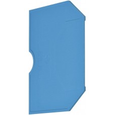 Abschlusswand Hager für KXA10NH N-Klemmen 10mm² blau