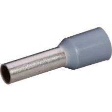 Aderendhülse Ferratec DIN isoliert 4mm²/10mm grau - 100 Stück