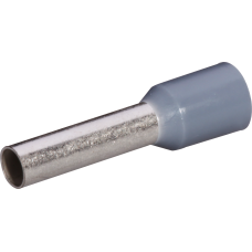 Aderendhülse Ferratec DIN isoliert 4mm²/12mm grau - 100 Stück