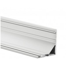 Alu-Eckprofil Typ 14 DOTLUX silber 40×40×2000mm für LED-Streifen