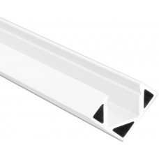 Alu-Eckprofil Typ 8 DOTLUX weiss 18×26×2000mm für LED-Streifen