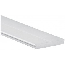 Aluprofil Typ 16 DOTLUX silber 15×2×2000mm für LED-Streifen