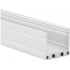 Aluprofil Typ 17 DOTLUX grau 19×18×2000mm für LED-Streifen