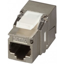 Anschlussmodul INFRALAN Slimline RJ45 Kat.6A/s ISO/IEC 10Gbit Keystone - 12 Stück