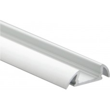 Aufbau-Profil DOTLUX T7 Alu ultraflach Flügel silber 2m