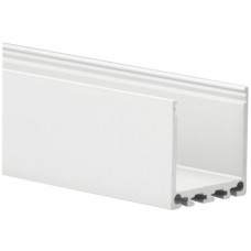 Aufbau-Profil DOTLUX Typ11 Aluminium hoch silber 2m